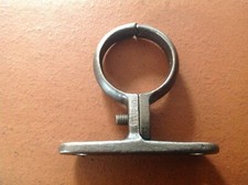 4 Steel 35mm Pipe Brackets for wall Etc, Split Tube Clamp, For Pipes Rails etc