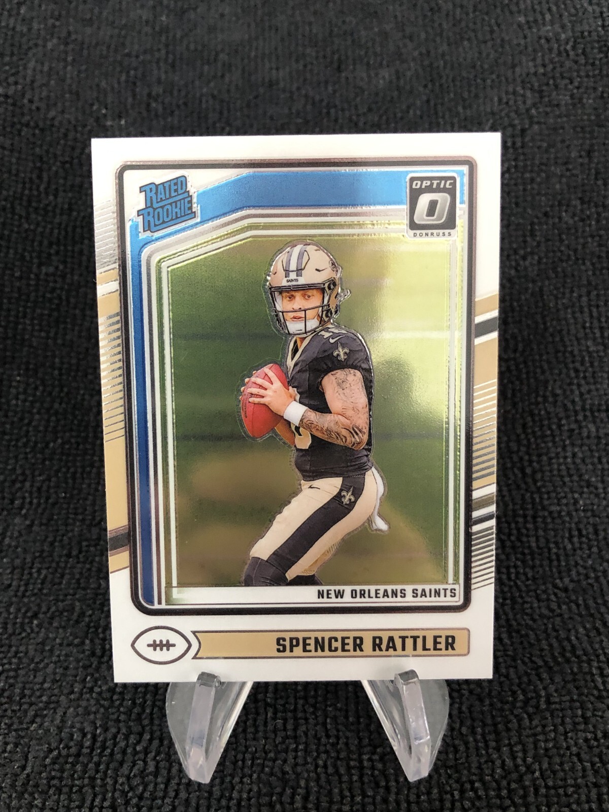 2024 Panini Donruss - Rated Rookie Spencer Rattler #289 Optic Preview (RC)