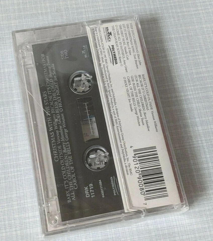 Christmas with the Stars 1997 Cassette BRAND NEW & SEALED Various Artists - Image 2 of 4