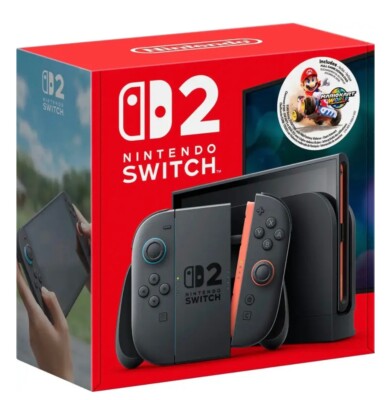 NINTENDO SWITCH 2! WITH MARIO KART WORLD PREORDER CONFIRMED VIA GAMESTOP