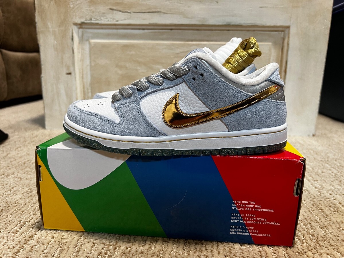 Nike SB Dunk Low Pro QS Sean Cliver Men Size 5.5/Women 7, DC9935