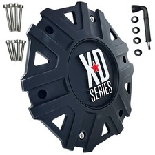 New Kmc Xd Series Xd822 Monster Ii Wheel Center Cap Satin Matte Black M-959sb