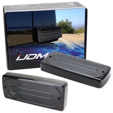 Gloss Black Rear Tail Light Cover Lenses For 1999-2018 Mercedes W463 G-Class