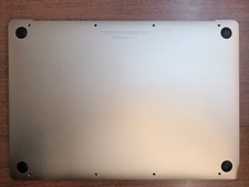 MACBOOK A1534 EARLY 2015 12" GOLD BOTTOM CASE WITH BATTERY 661-02278 613-01926-A
