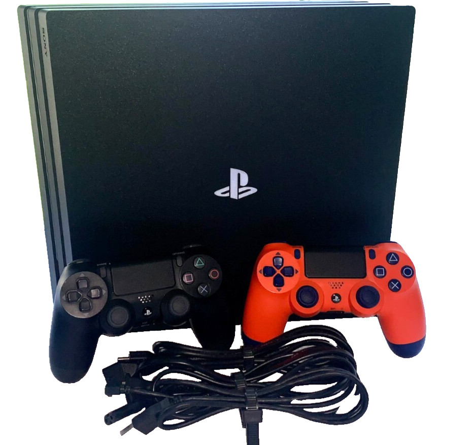 Sony PlayStation Pro 1TB Black Console Bundle Wireless