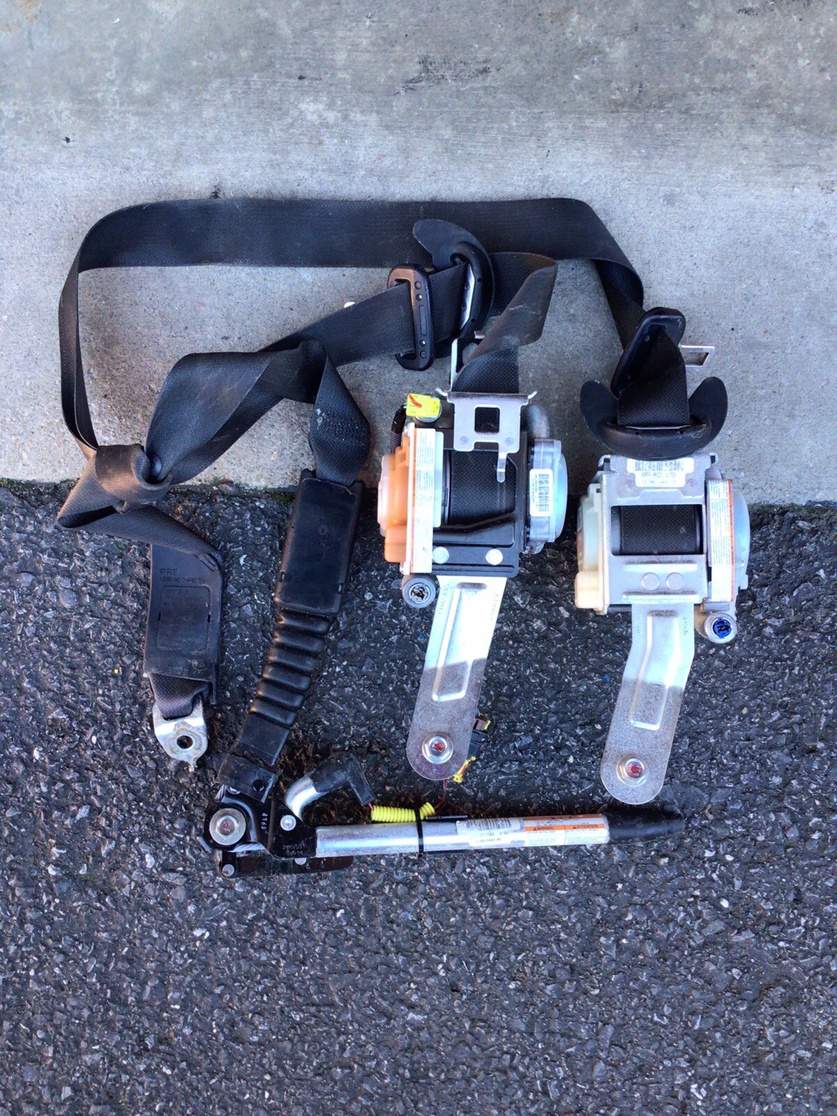 Honda Civic Seat Belts Front 4Doors 2013 2014 2015Black ColorSedan eBay