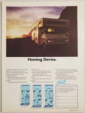 1973 Print Ad Shasta 20 Foot Motorhomes Made in Simi,California