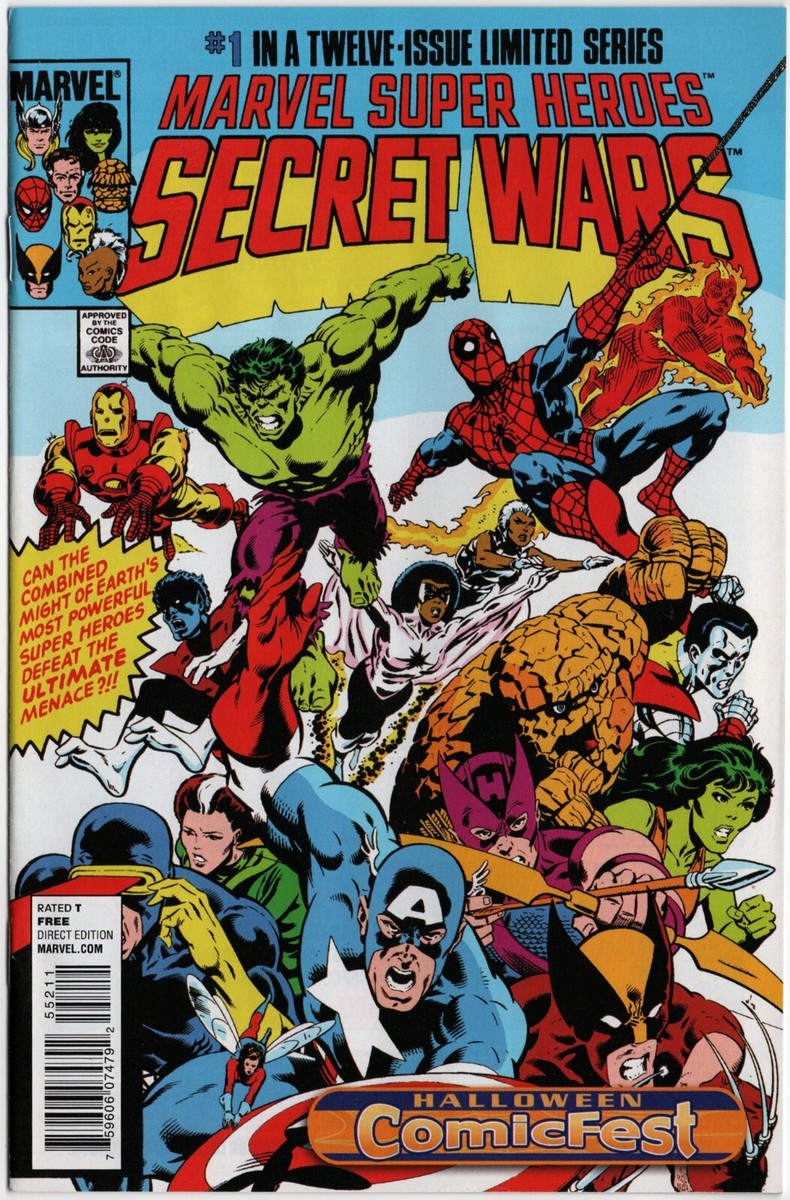 MARVEL SUPER HEROES SECRET WARS 1 Halloween Comic Fest 2014