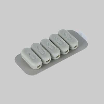 Confezione Da 6 Fermacavi Magnetici Per La Gestione Dei Cavi Sotto La Scrivania Supporto Adesivo Resistente Per Cavi Da Comodino E Da Cucina~p132042039