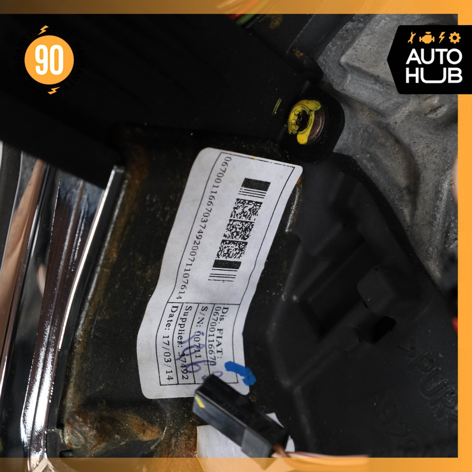 14-20 Maserati Quattroporte M156 S Q4 Ghibli M157 Steering Wheel Brown OEM