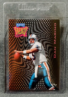 1997 Playoff Zone Dan Marino - Frenzy #2 - Rare Dan Marino Card!
