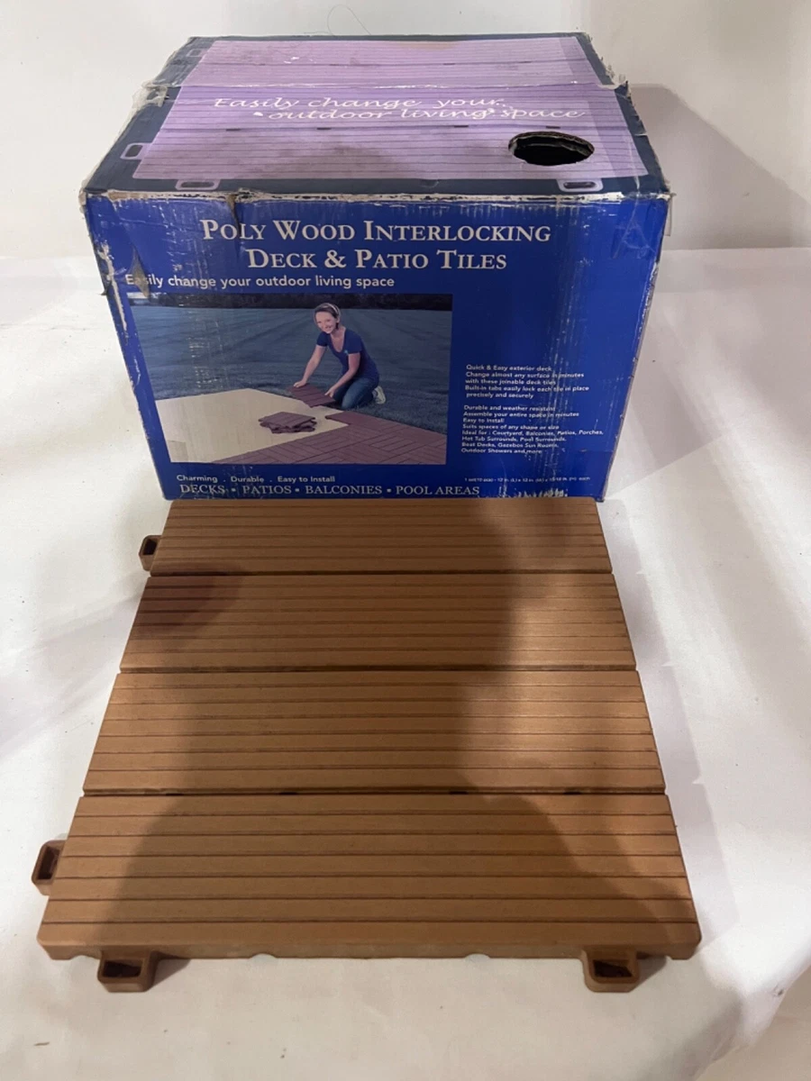 Polywood deck box discount