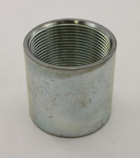Unbranded 1-1/2" Rigid Conduit Coupling Lot of 2