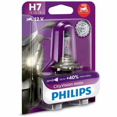 Philips 12972CTVBW H7 CityVision Moto Scheinwerferlampe(Single)