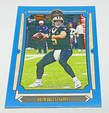 2019 Drew Brees Panini Legacy Indigo Card #71 14/25