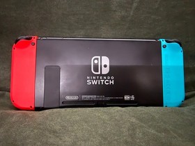 Nintendo Switch with Neon Blue and Neon Red Joy-Con (HAC-001)