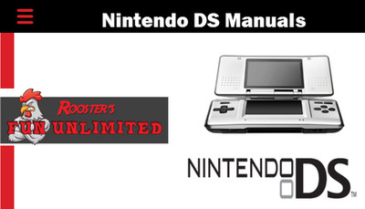 Game Manual - Nintendo DS - NDS - ***AUTHENTIC***