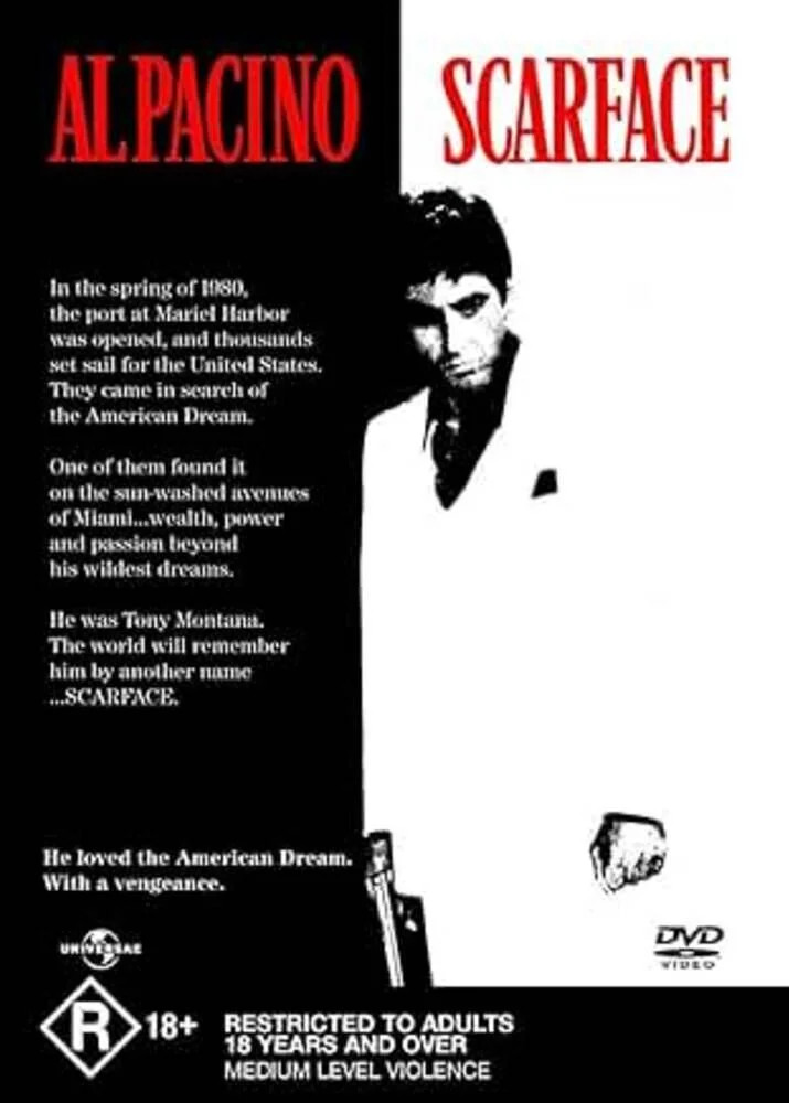 Scarface (1983) Uncut Version DVD