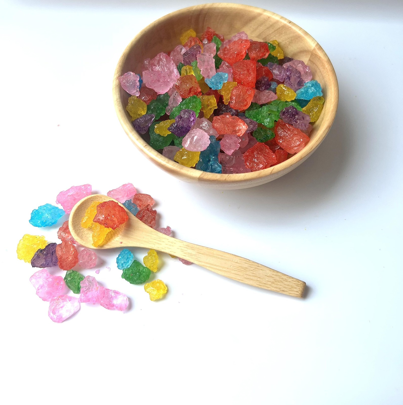 Old Fashioned Rock Sugar Candy Gems 2 Pound Bag