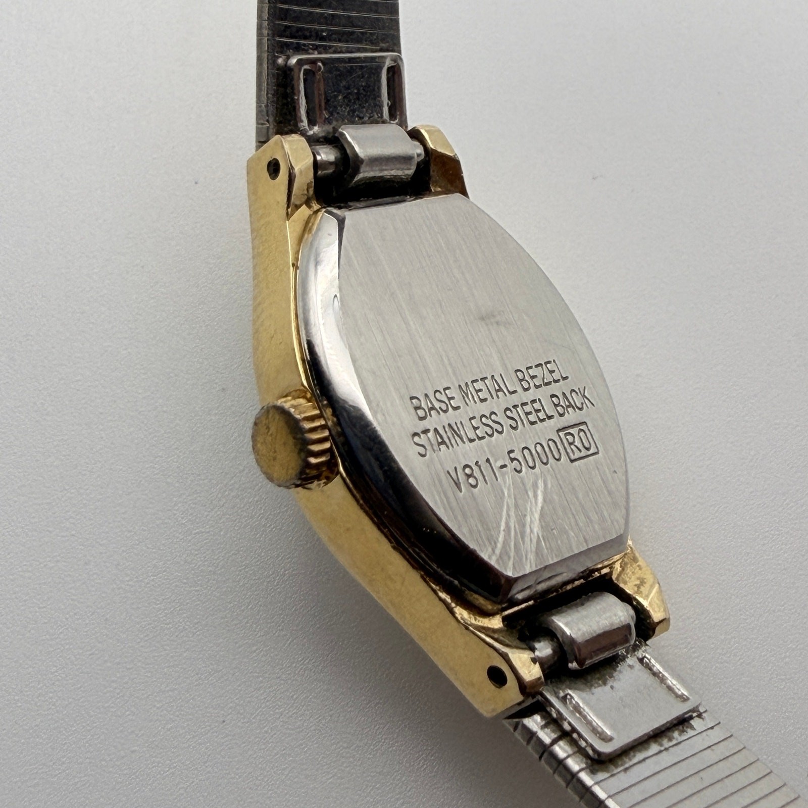 Elegant Vintage Lorus Quartz Cocktail Watch - Gold Tone Working New Battery image 5