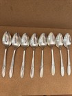 Set Of 8 Carlton Fantasy Silverplate Table Spoons — photo 1