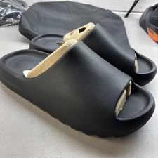 Nuevo Yeezy Slide Onyx Negro YS-01 Hombre Talla 11 Con Bolsa Antipolvo