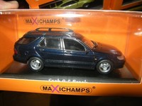 1:43 Maxichamps Saab 9-5 Break 1995-1999 Dark Blue/Dunkelblau In Ovp