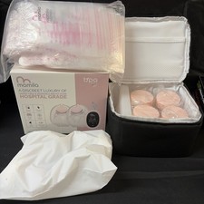 Mamila, Hands Free Wearable Breast Pump With Case, Milk Storage Bags Brest Pump