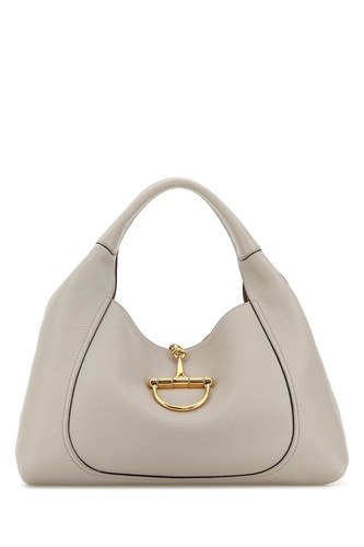 GUCCI Softbit Maxi $3650 Ivory Leather Shoulder Bag New And Authentic