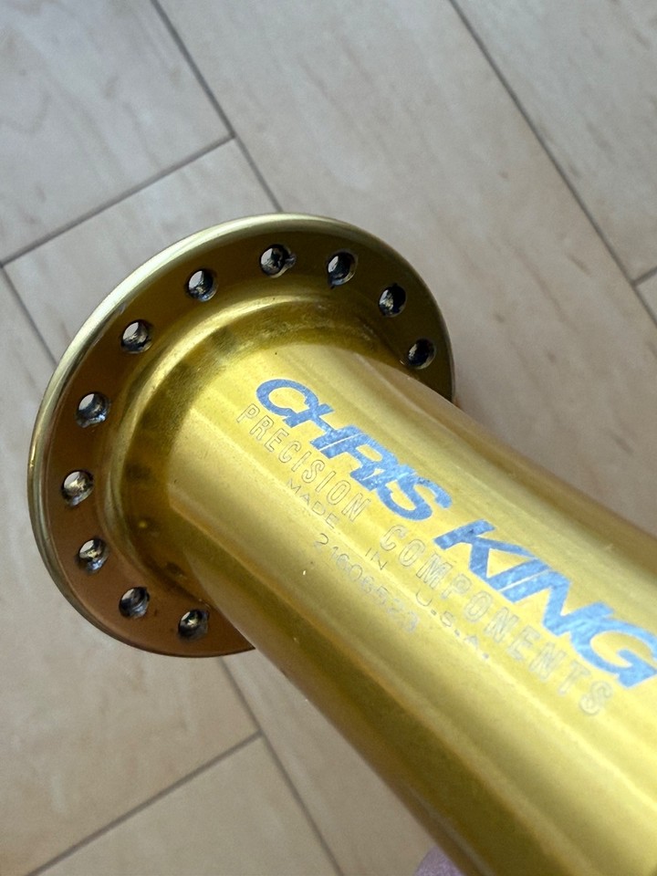 Moyeu Arrière Vintage Chris King Classic - 130 Mm QR - 10 Vitesses - 32 Trou - Noir - USA - Occasion Fonctionnel