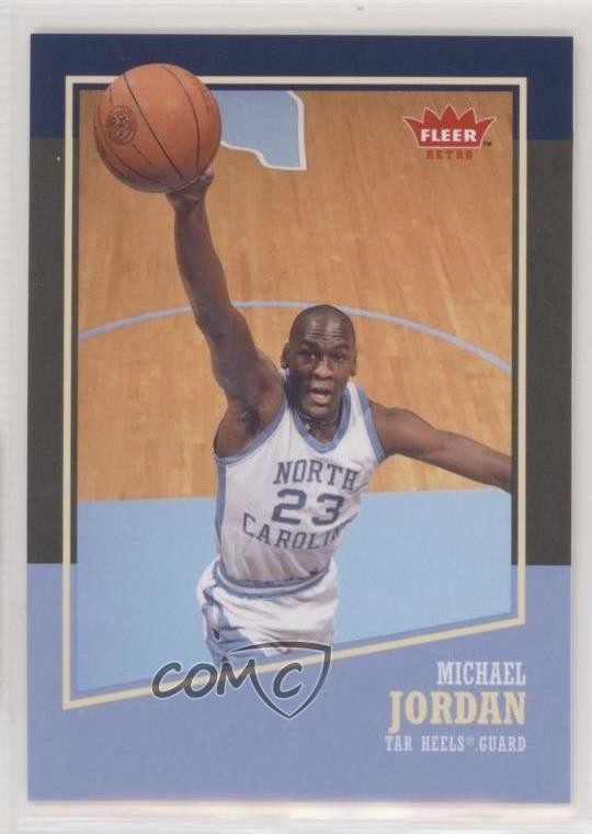 2013-14 Fleer Retro Michael Jordan #40 HOF 7m4