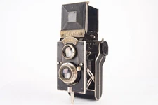 Welta Perfekta Collapsible 6x6 TLR Medium Format Camera w/ Triolplan 7.5cm READ