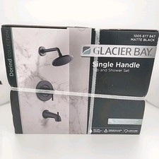 Glacier Bay Dorind Single-Handle 1-Spray Tub and Shower Faucet Brass Matte Black