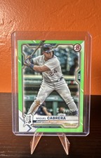 2021 Bowman Miguel Cabrera Red #19 card