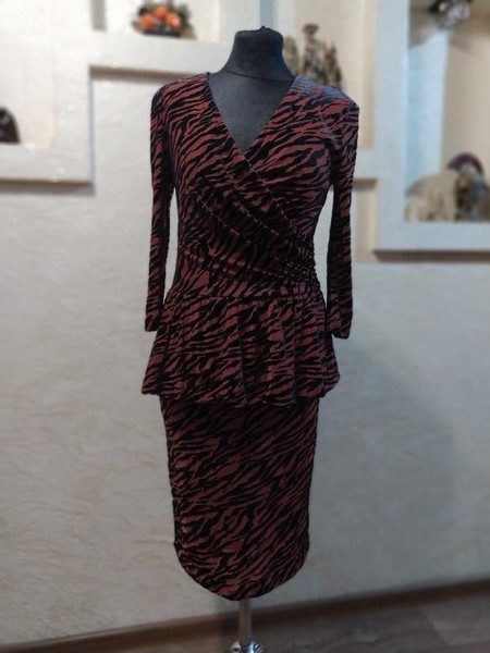 Women Ganni Dress Black Knit 38 / M / 46