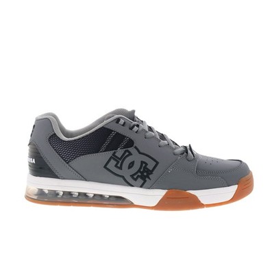 DC Versatile ADYS200075-XSSW Mens Gray Leather Skate Inspired Sneakers Shoes