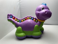 Children  s Leap Frog Learning Dinosaur Educational Toy Purple  Green