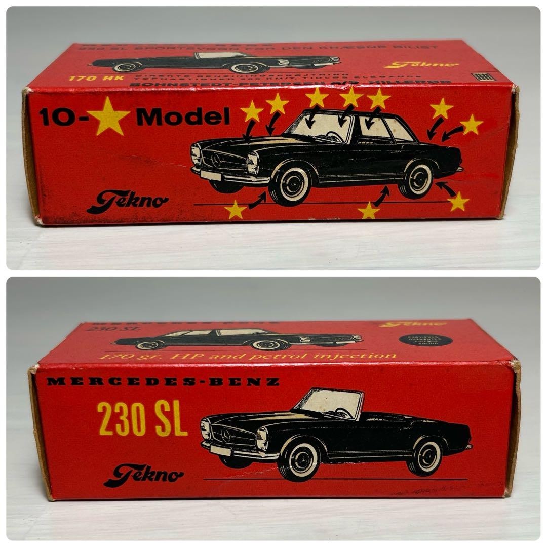 Tekno 1/43 Mercedes-Benz 230 SL Diecast Car Vintage Danish