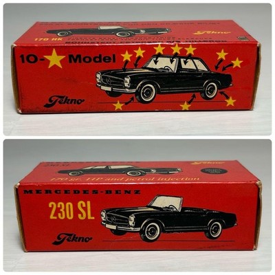 Tekno 1/43 Mercedes-Benz 230 SL Diecast Car Vintage Danish