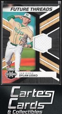 Dylan Lesko 2022 Panini Elite Extra Edition #FT-DL Future Threads Relic Padres