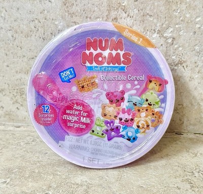 Num Noms Snackables Collectible Cereal Mystery Pack (Series 1)- NEW/SEALED