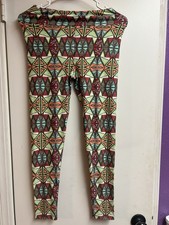 LuLaRoe Leggings Women's One Size Fits 2-10 Geometric Pattern Stretchy Soft New