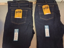 Carhartt Women's Fleece Lined Jeans NWT-BD5673-W-Size 12 Short-2 Pairs Available