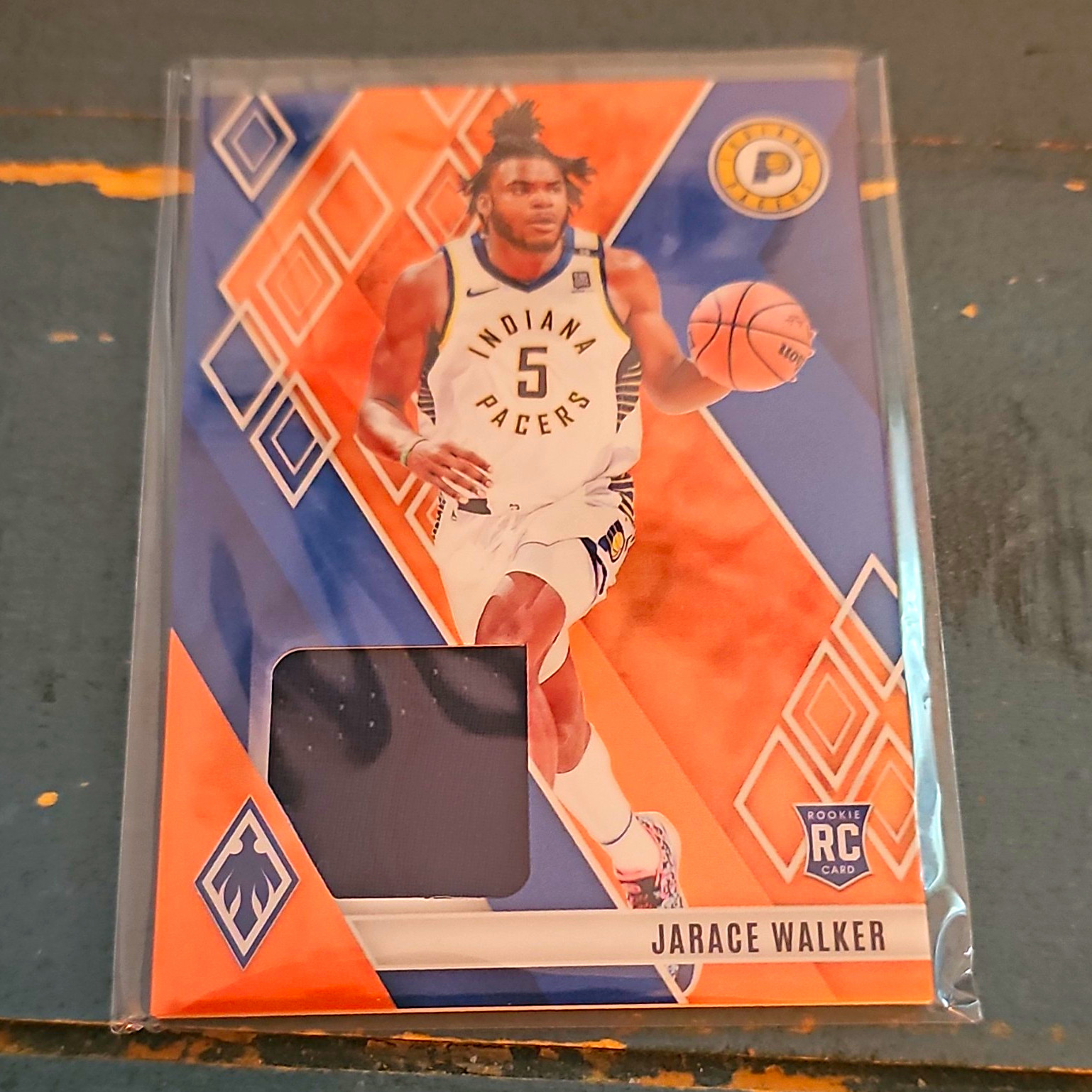 Panini 2023-24 Phoenix Rookie Memorabilia Jarace Walker RM-WKL Orange /75 RC