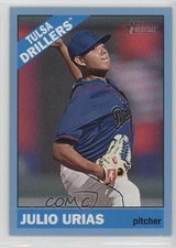 2015 Topps Heritage Minor League Edition Blue Border Julio Urias #1 3j2