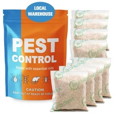 Pest Repellent Pouches, Mice Repellent for Indoor Use, 8-Pack 