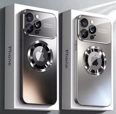 MagSafe Titan Metallic Schutzhülle für iPhone 17 16 15 14 13 12 Pro Max Plus Air