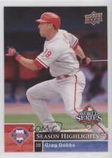 2008 Philadelphia Phillies World Series Champions Box Set Greg Dobbs #PP-39 0l1o