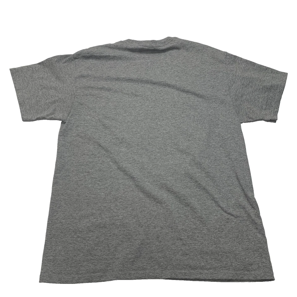 Jerzees T-shirt Gris Imprimé Michigan Big Blue Football US Taille L TS004-SO - Photo 4/4