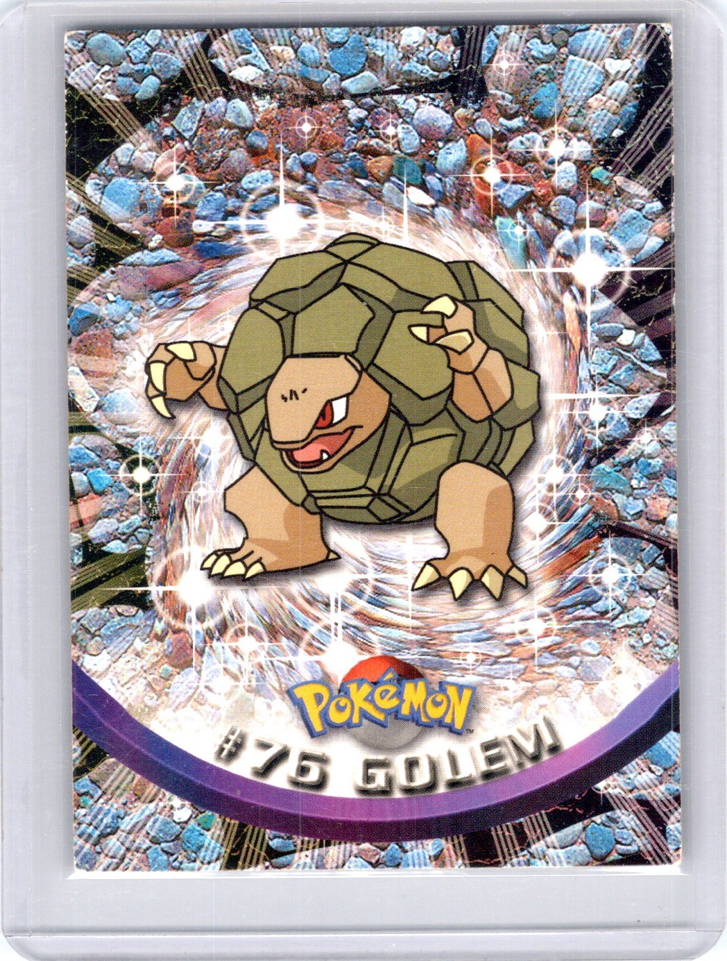 1999 Topps Pokemon TV Animation Edition Series 1 #76 Golem
